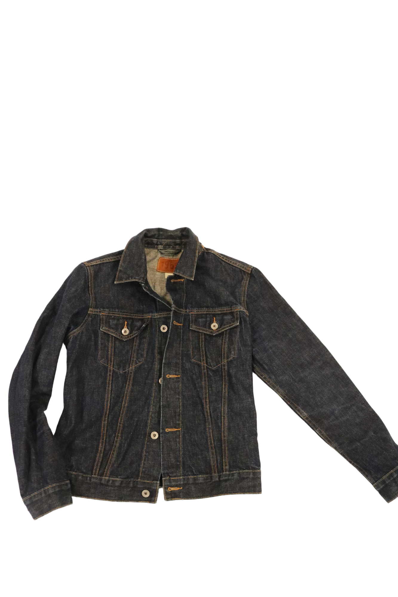 Dark-wash denim jacket