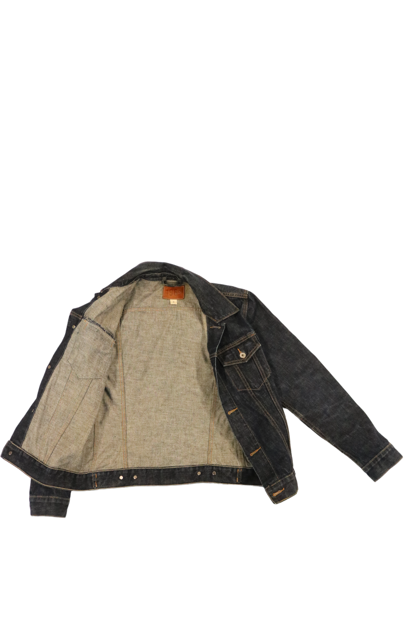 Dark-wash denim jacket