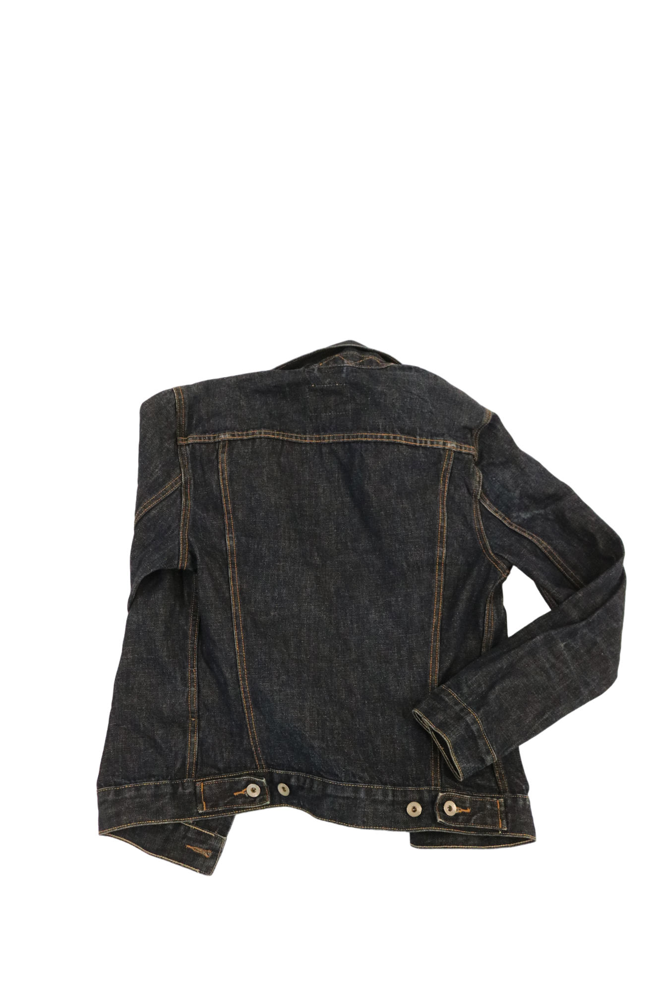Dark-wash denim jacket