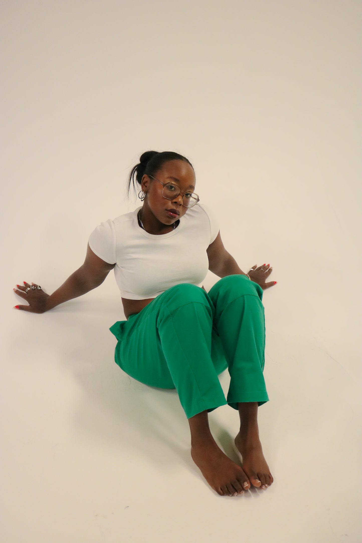 Dickies drawstring green pants