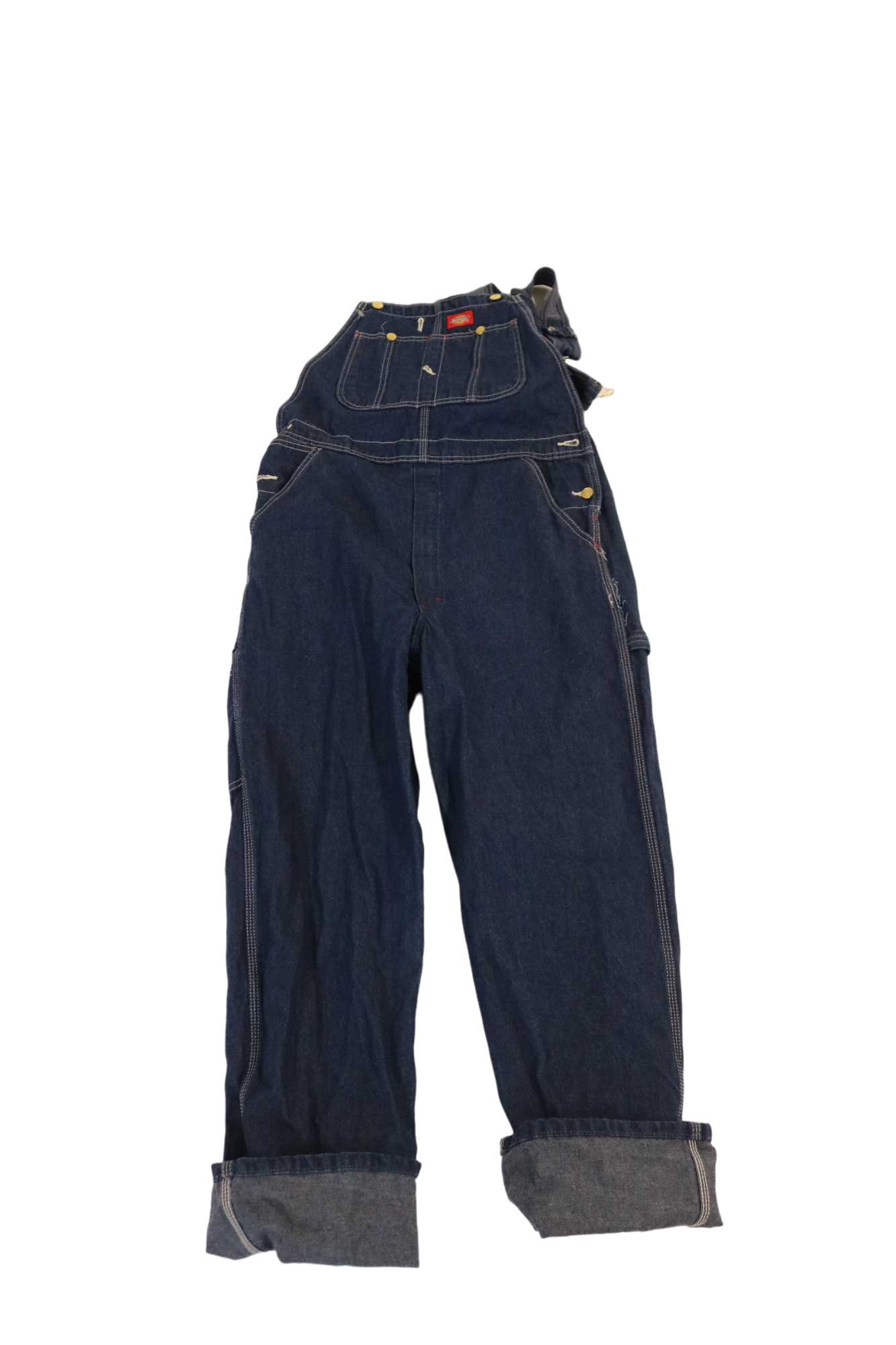 Dickies blue jean overalls