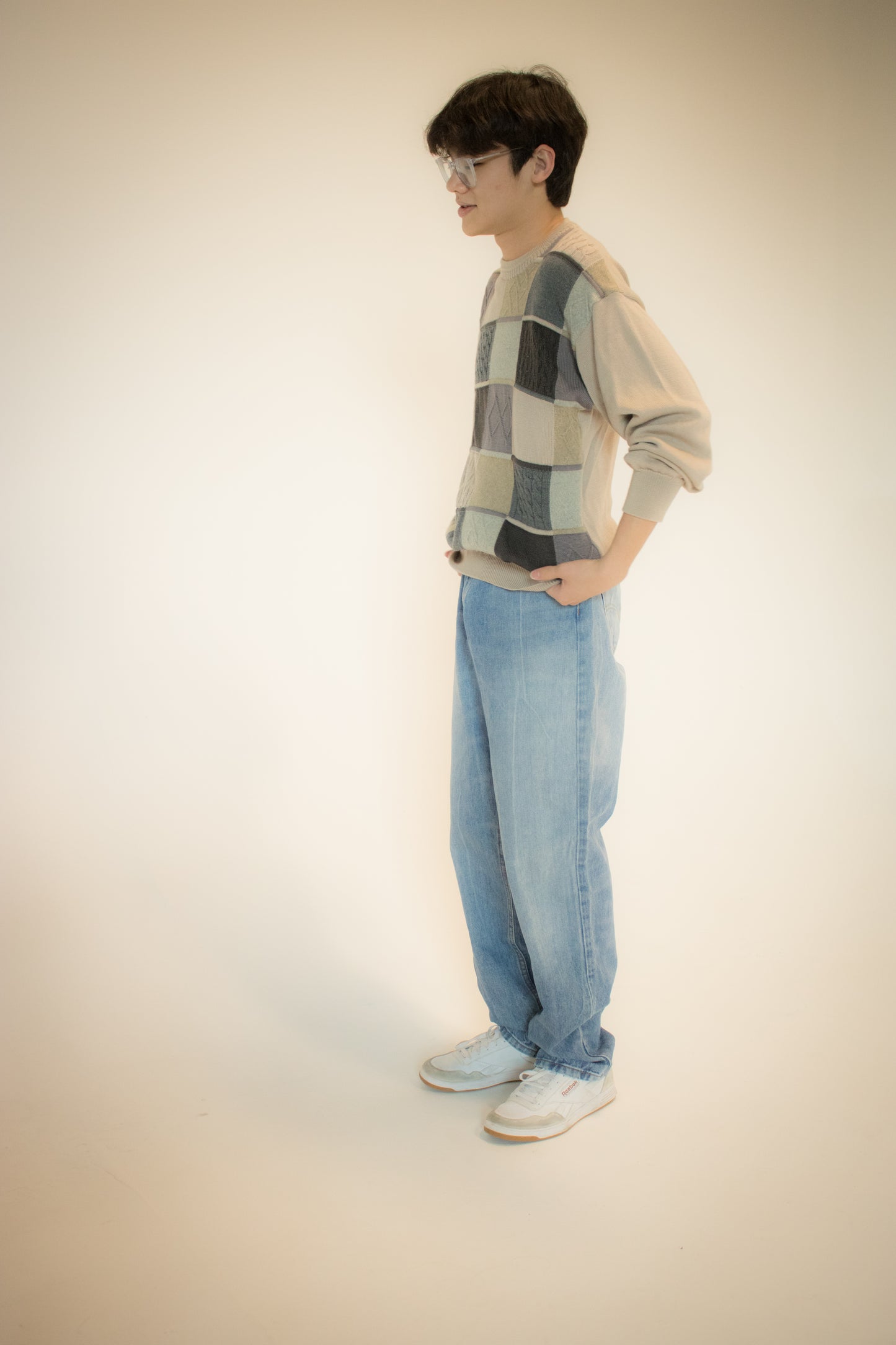 Vintage Aramis patterned sweater