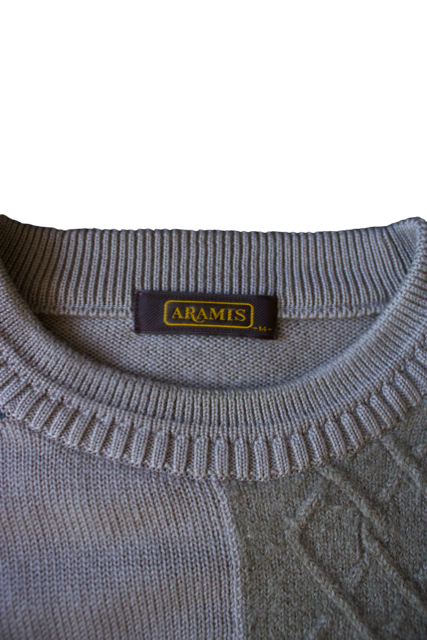 Vintage Aramis patterned sweater