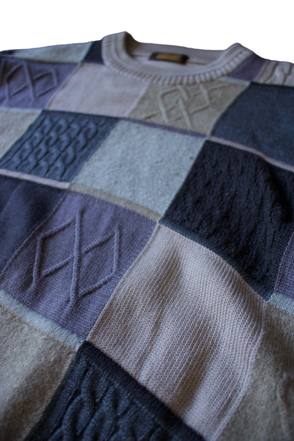 Vintage Aramis patterned sweater